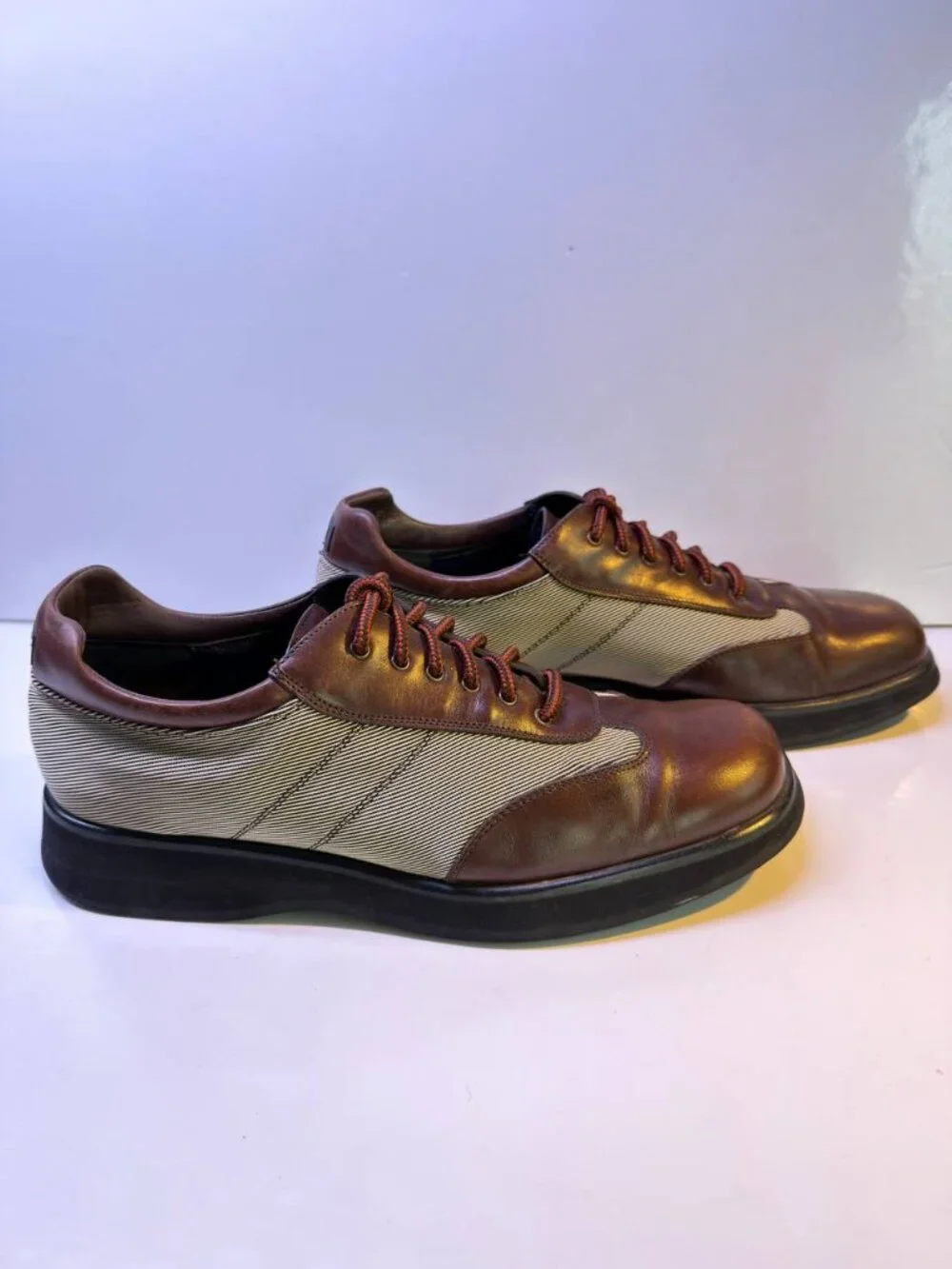 Salvatore Ferragamo Sport Vintage Sneakers – Men’s US 9.5  – Made in Italy - Picture 8 of 15